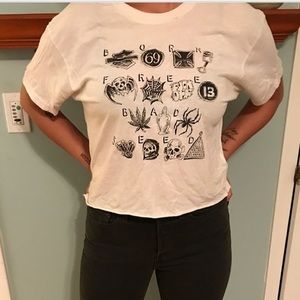 Born a Bad Seed x Born Free Cropped Tee